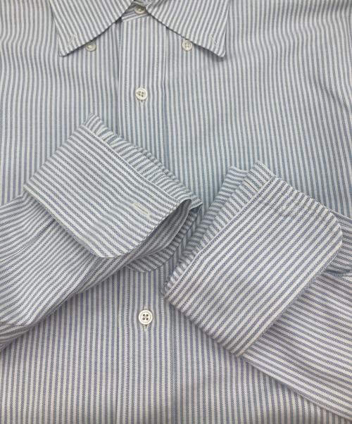 BROOKS BROTHERS（ブルックスブラザーズ）BROOKS BROTHERS (ブルックスブラザーズ) ボタンダウンシャツ ホワイト×ブルー サイズ:14 1/2-31の古着・服飾アイテム