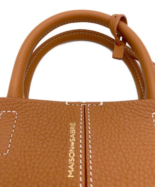 MAISON de SABRE（メゾン ド サブレ）MAISON de SABRE (メゾン ド サブレ) 2WAYショルダーバッグ オレンジの古着・服飾アイテム