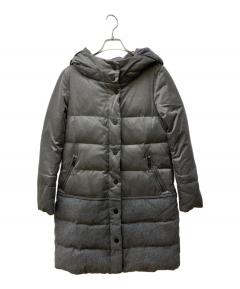 中古・古着通販】HERNO (ヘルノ) 比翼ステンカラーコート ベージュ
