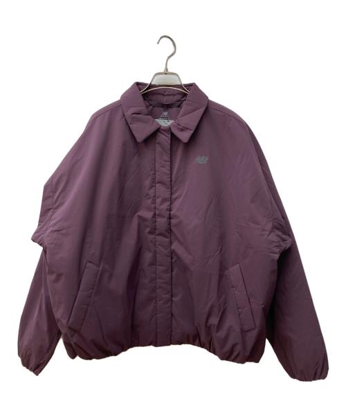 NEW BALANCE（ニューバランス）NEW BALANCE (ニューバランス) パデッドコーチジャケット パープル サイズ:L 未使用品の古着・服飾アイテム