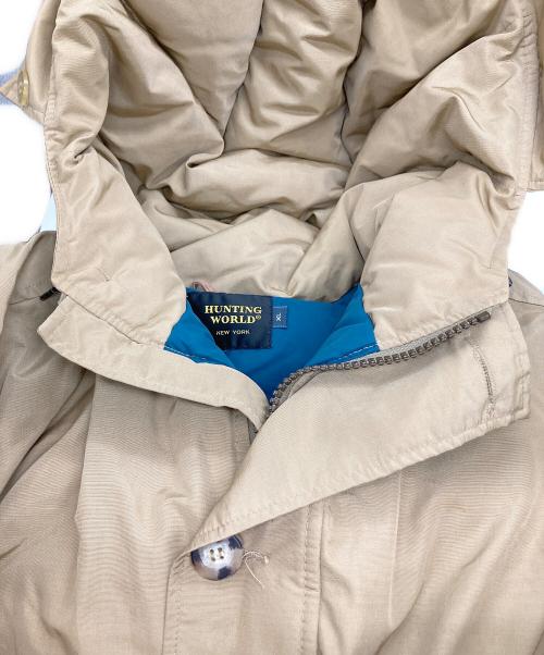 HUNTING WORLD（ハンティングワールド）HUNTING WORLD (ハンティングワールド) ダウンジャケット ベージュ サイズ:XLの古着・服飾アイテム