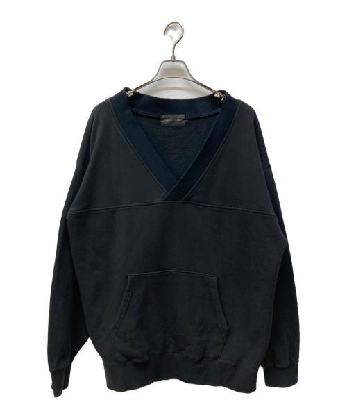 SHINICHI SUMINO（シンイチ スミノ）SHINICHI SUMINO (シンイチ スミノ) オーバーサイズスウェット ブラック サイズ:FREEの古着・服飾アイテム