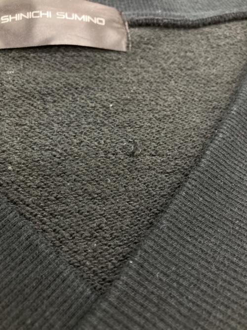 SHINICHI SUMINO（シンイチ スミノ）SHINICHI SUMINO (シンイチ スミノ) オーバーサイズスウェット ブラック サイズ:FREEの古着・服飾アイテム