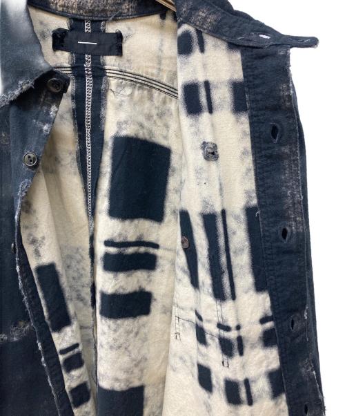 MINUS（マイナス）MINUS (マイナス) ダメージ加工シャツ ブラック サイズ:Freeの古着・服飾アイテム