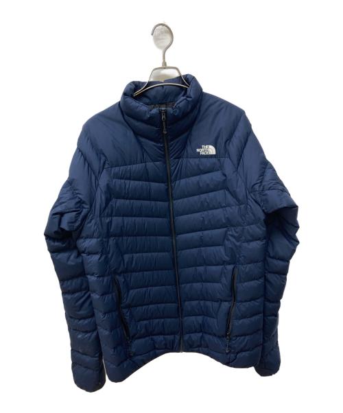 THE NORTH FACE（ザ ノース フェイス）THE NORTH FACE (ザ ノース フェイス) Thunder Jacket/ダウンジャケット ネイビー サイズ:XLの古着・服飾アイテム