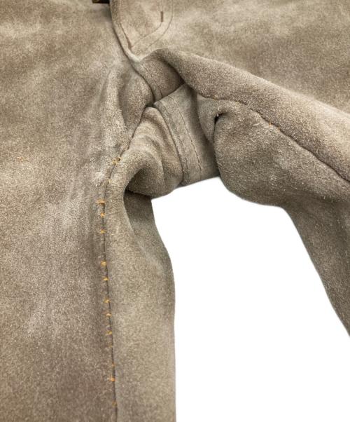 Schott（ショット）Schott (ショット) レザーパンツ ベージュ サイズ:W28の古着・服飾アイテム