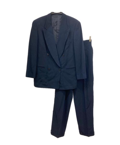 EMPORIO ARMANI（エンポリオ アルマーニ）EMPORIO ARMANI (エンポリオ アルマーニ) セットアップスーツ ネイビー サイズ:46の古着・服飾アイテム