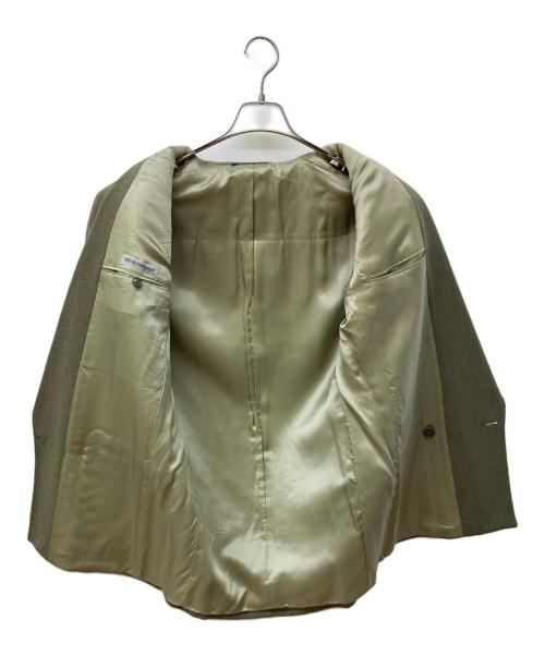 EMPORIO ARMANI（エンポリオアルマーニ）EMPORIO ARMANI (エンポリオアルマーニ) ダブルテーラードジャケット グリーン サイズ:XLの古着・服飾アイテム