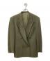 EMPORIO ARMANI（エンポリオアルマーニ）の古着「ダブルテーラードジャケット」｜グリーン