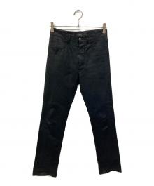 A.P.C.（アーペーセー）の古着「コーティングカウレザーパンツ」｜ブラック
