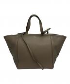 CELINEセリーヌ）の古着「フォールドカバスモール/トートバッグ」｜グレージュ