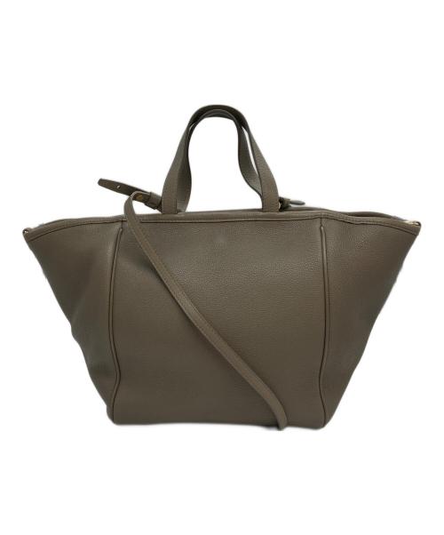 CELINE（セリーヌ）CELINE (セリーヌ) フォールドカバスモール/トートバッグ グレージュの古着・服飾アイテム