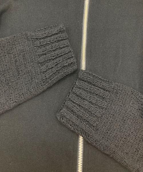 Jean Paul Gaultier homme（ジャンポールゴルチェオム）Jean Paul GAULTIER HOMME (ジャンポールゴルチェオム) ドライバーズニット ブラック サイズ:48の古着・服飾アイテム