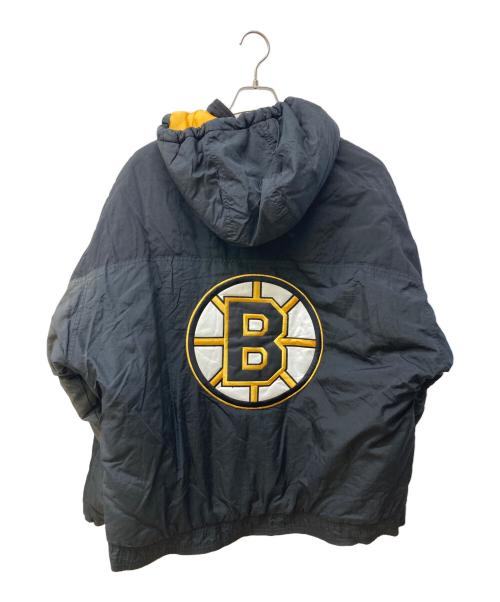 STARTER（スターター）STARTER (スターター) 中綿アノラックパーカー ブラック サイズ:Lの古着・服飾アイテム