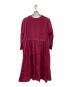 nest Robe (ネストローブ) リネンワンピース ワインレッド サイズ:FREE：6000円