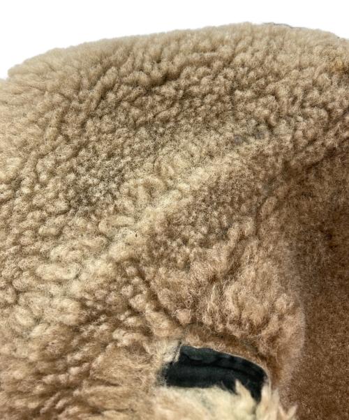 TEODEM（テオデム）teodem (テオデム) ムートンジャケット ブラック サイズ:Lの古着・服飾アイテム