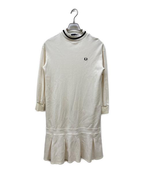 FRED PERRY（フレッドペリー）FRED PERRY (フレッドペリー) ワンピース ホワイト サイズ:UK8の古着・服飾アイテム