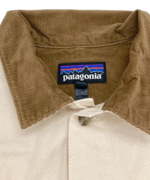 Patagonia（パタゴニア）Patagonia (パタゴニア) ポイント・レイズ・キャンバス・ジャケット アイボリー サイズ:Lの古着・服飾アイテム
