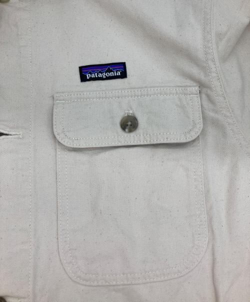 Patagonia（パタゴニア）Patagonia (パタゴニア) ポイント・レイズ・キャンバス・ジャケット アイボリー サイズ:Lの古着・服飾アイテム
