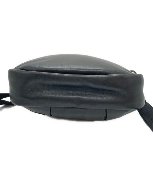 PORTER（ポーター）PORTER (ポーター) オールレザーショルダーバッグ ブラックの古着・服飾アイテム