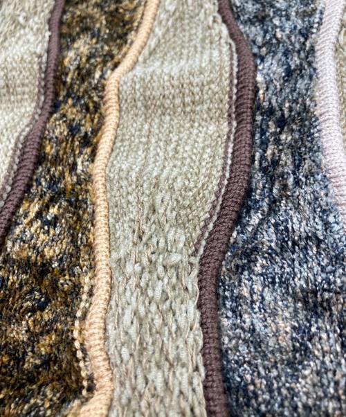 TUNDRA（ツンドラ）TUNDRA (ツンドラ) 3Dニット ブラウン サイズ:Lの古着・服飾アイテム