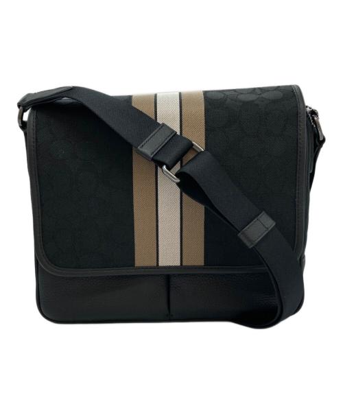 COACH（コーチ）COACH (コーチ) ショルダーバッグ ブラック×ベージュの古着・服飾アイテム