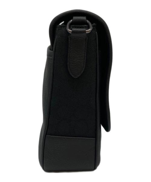 COACH（コーチ）COACH (コーチ) ショルダーバッグ ブラック×ベージュの古着・服飾アイテム