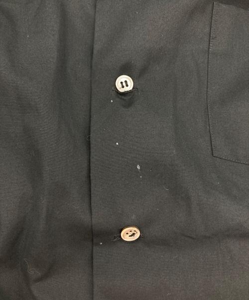 COMME des GARCONS（コムデギャルソン）COMME des GARCONS (コムデギャルソン) 袖ギャザー丸襟シャツ ブラック サイズ:XSの古着・服飾アイテム