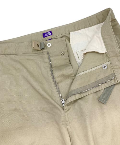 THE NORTHFACE PURPLELABEL（ザ・ノースフェイス パープルレーベル）THE NORTHFACE PURPLELABEL (ザ・ノースフェイス パープルレーベル) COOLMAX Chino Wide Tapered Pants ベージュ サイズ:34の古着・服飾アイテム