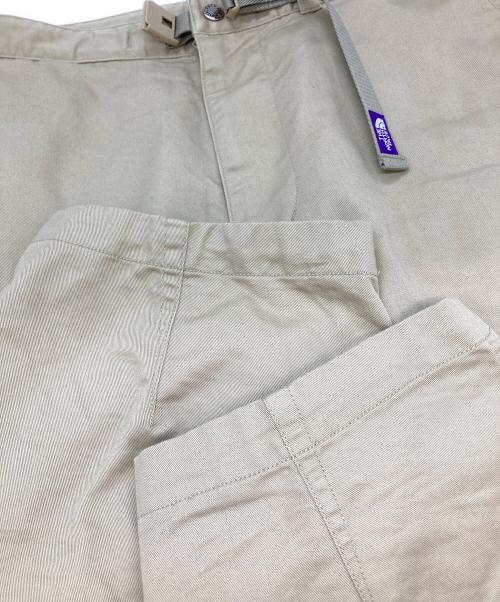THE NORTHFACE PURPLELABEL（ザ・ノースフェイス パープルレーベル）THE NORTHFACE PURPLELABEL (ザ・ノースフェイス パープルレーベル) COOLMAX Chino Wide Tapered Pants ベージュ サイズ:34の古着・服飾アイテム