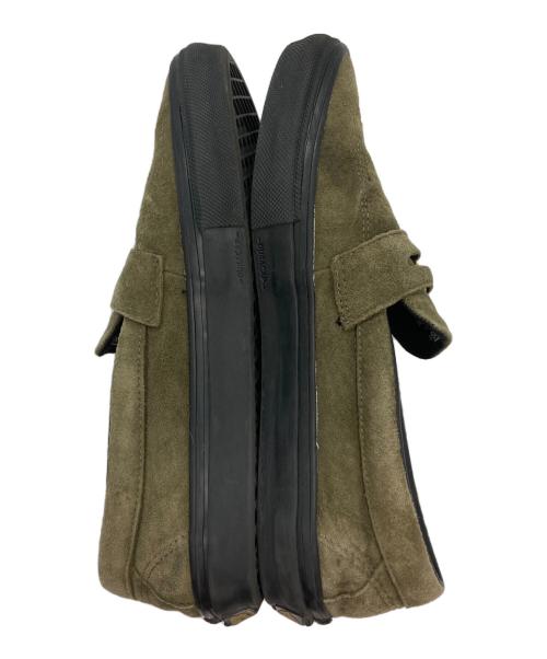 VANS（ヴァンズ）VANS (ヴァンズ) Beatrice Domond (ベアトリス・ドモンド) SKATE STYLE 53 /コラボスウェードローファー カーキ サイズ:27の古着・服飾アイテム