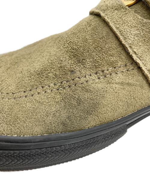 VANS（ヴァンズ）VANS (ヴァンズ) Beatrice Domond (ベアトリス・ドモンド) SKATE STYLE 53 /コラボスウェードローファー カーキ サイズ:27の古着・服飾アイテム