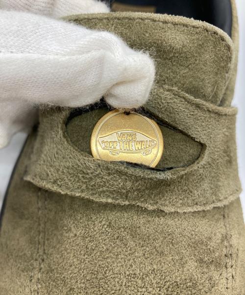 VANS（ヴァンズ）VANS (ヴァンズ) Beatrice Domond (ベアトリス・ドモンド) SKATE STYLE 53 /コラボスウェードローファー カーキ サイズ:27の古着・服飾アイテム