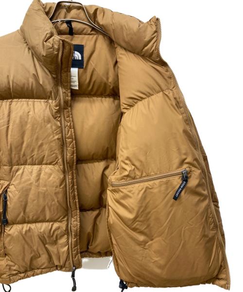 THE NORTH FACE（ザ ノース フェイス）THE NORTH FACE (ザ ノース フェイス) センターロゴヌプシダウンジャケット ブラウン サイズ:Lの古着・服飾アイテム