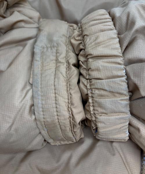 THE NORTH FACE（ザ ノース フェイス）THE NORTH FACE (ザ ノース フェイス) センターロゴヌプシダウンジャケット ブラウン サイズ:Lの古着・服飾アイテム