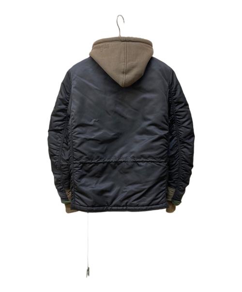 ALPHA（アルファ）ALPHA (アルファ) ミリタリージャケット ブラック サイズ:Ｓの古着・服飾アイテム