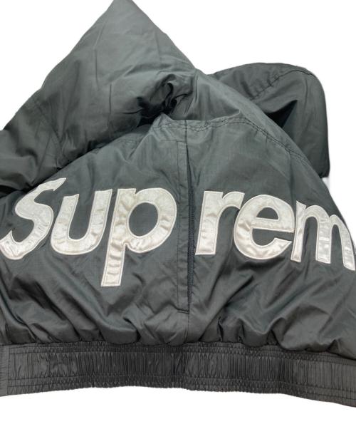 SUPREME（シュプリーム）Supreme (シュプリーム) Sideline Logo Parka/ロゴ中綿ジャケット ブラック サイズ:Sの古着・服飾アイテム