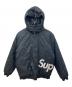 Supreme（シュプリーム）の古着「Sideline Logo Parka/ロゴ中綿ジャケット」｜ブラック