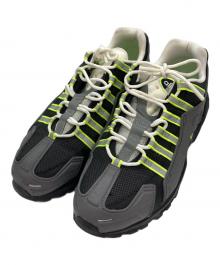 NIKE（ナイキ）の古着「NDSTRKT AIR MAX 95/ローカットスニーカー」｜ネオンイエロー×グレー