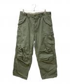 US ARMYユーエスアーミー）の古着「M-65フィールドパンツ」｜グリーン