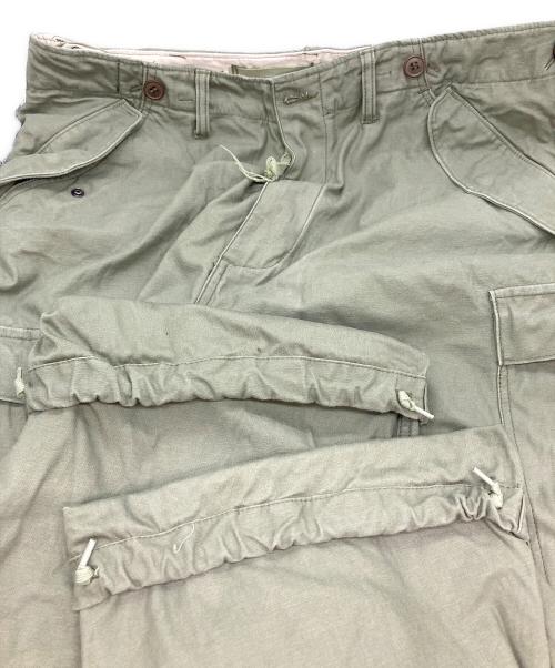 US ARMY（ユーエスアーミー）US ARMY (ユーエスアーミー) M-65フィールドパンツ グリーン サイズ:Ｌの古着・服飾アイテム