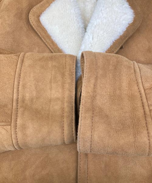 sawyer of napa（ソーヤーオブナパ）sawyer of napa (ソーヤーオブナパ) ムートンコート ブラウン サイズ:Sの古着・服飾アイテム