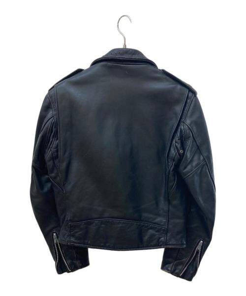 Schott（ショット）Schott (ショット) 618ダブルライダースジャケット ブラック サイズ:Mの古着・服飾アイテム