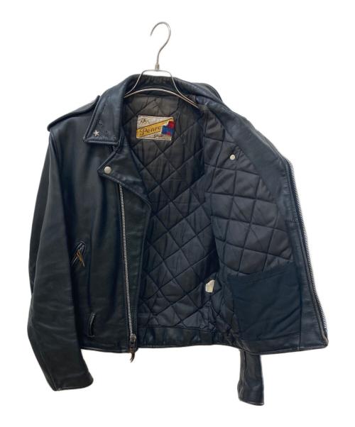 Schott（ショット）Schott (ショット) 618ダブルライダースジャケット ブラック サイズ:Mの古着・服飾アイテム