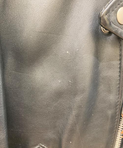 Schott（ショット）Schott (ショット) 618ダブルライダースジャケット ブラック サイズ:Mの古着・服飾アイテム