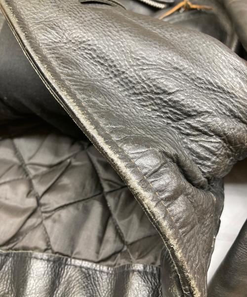 Schott（ショット）Schott (ショット) 618ダブルライダースジャケット ブラック サイズ:Mの古着・服飾アイテム