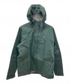 Patagoniaパタゴニア）の古着「トレントシェル 3L・レイン・ジャケット/マウンテンパーカー」｜グリーン