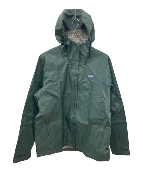 Patagonia（パタゴニア）Patagonia (パタゴニア) トレントシェル 3L・レイン・ジャケット/マウンテンパーカー グリーン サイズ:Ｌの古着・服飾アイテム