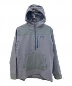 Patagoniaパタゴニア）の古着「R2 テックフェイス・プルオーバー/裏ボアアノラックパーカー」｜グレー