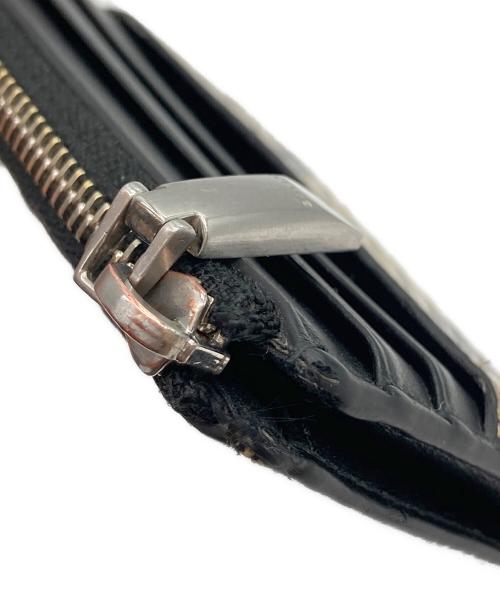 BALLY（バリー）BALLY (バリー) パイソン柄コインケース ブラックの古着・服飾アイテム